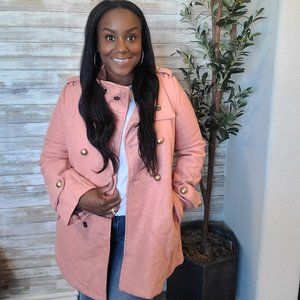 Pink Peacoat